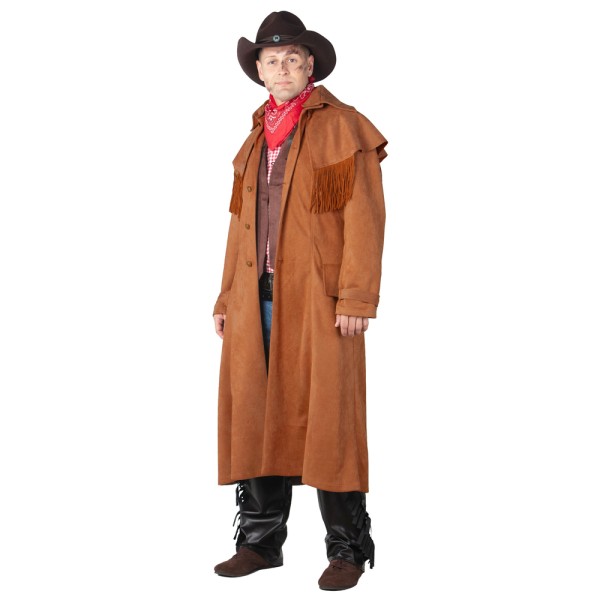 Herren Cowboymantel Buffalo Ranger, braun