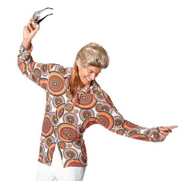 Herren Hemd 70's Disco