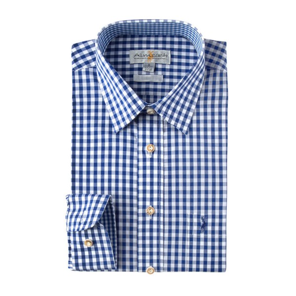 Herren Trachtenhemd Basic, kariert