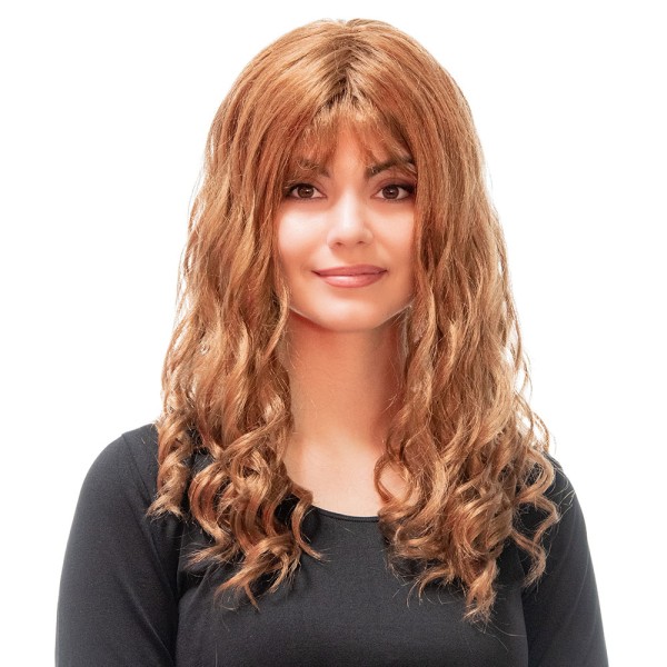 Damen Perücke Zauberschülerin, braun