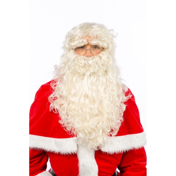 Perücke Santa Claus-Set, 3-Teilig