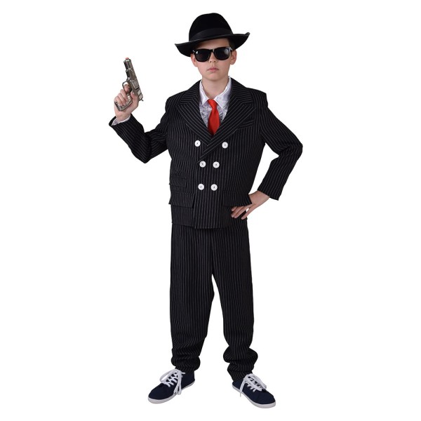 Kinder Anzug Gangster, Nadelstreifen