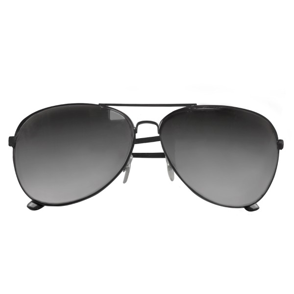 Brille Polizei, schwarz