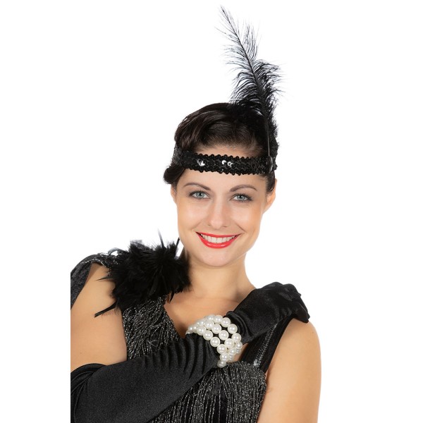 Perlenarmband Charleston, 3 Reihen