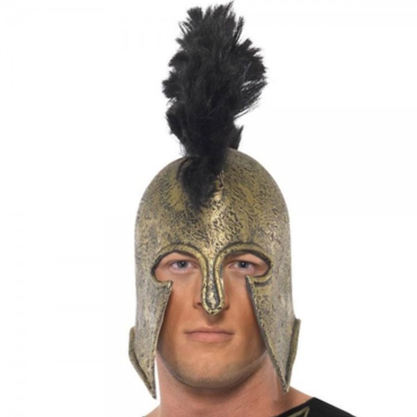 Gladiatoren-Helm Deluxe Achilles, gold