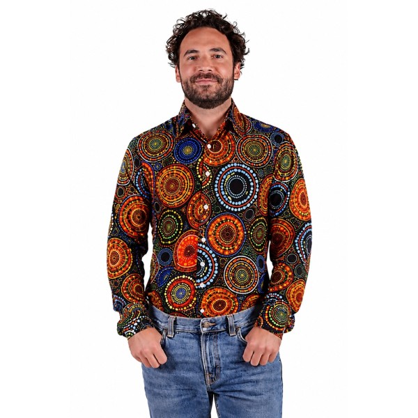 Herren Hemd 70´s, Afrika