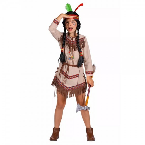 Indianerin White Feather, Mädchen