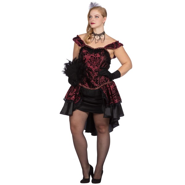Damenkleid Saloon Girl, Burlesque