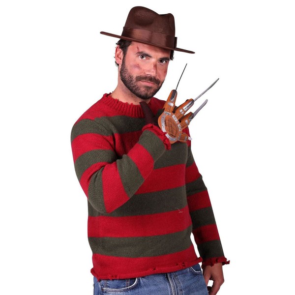 Freddy Krueger Set, 3-Teilig, rot/grün