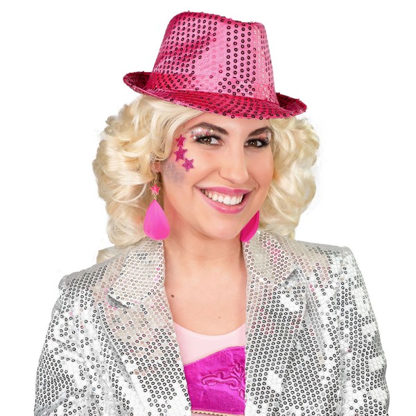 Pailletten Hut Discoqueen