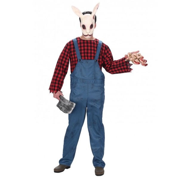 Herren Kostüm Lumber Jack Bunny