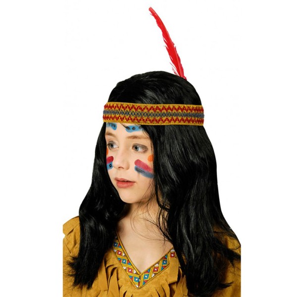 Kinder Perücke Indianer