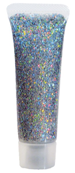 Glitzer-Gel, Silber-Juwel, 18ml