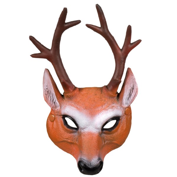 Schaum Halbmaske Hirsch