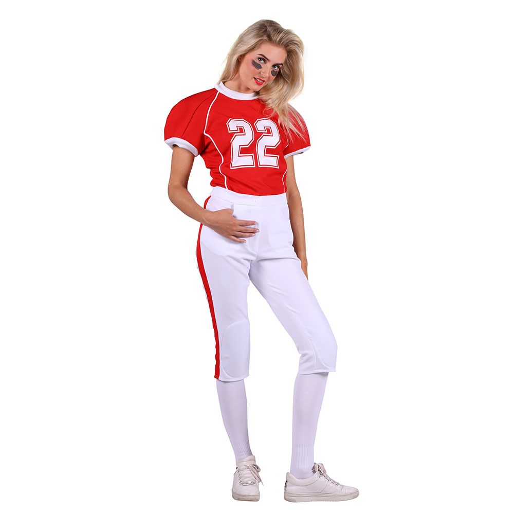 Damen Kostüm American Football, 2-Teilig | Fasnacht | Anlässe & Themen