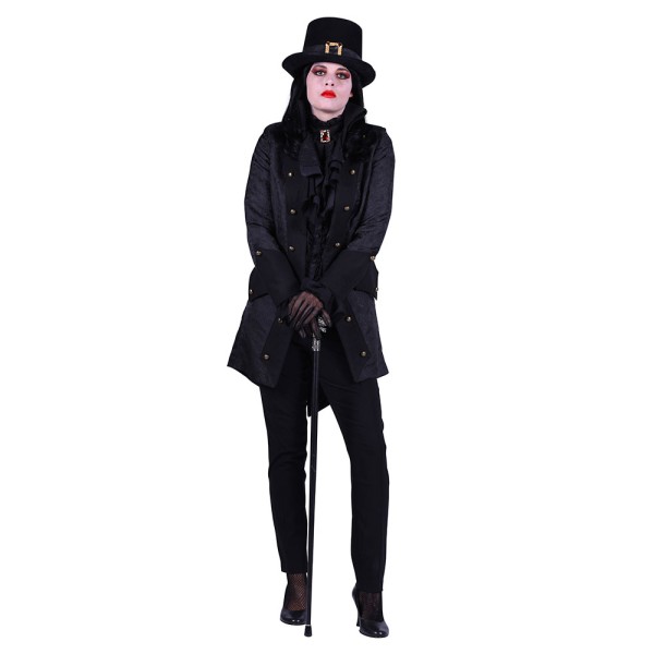 Damen Piraten / Gothic Jacke Dark Ages