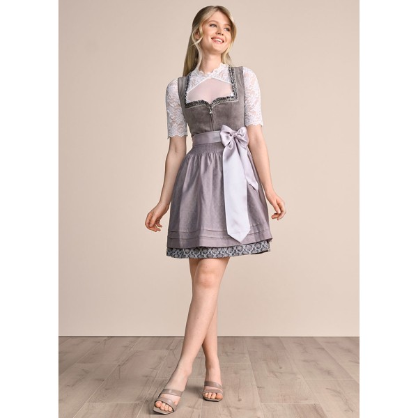 Dirndl Elora, 50 cm, grau
