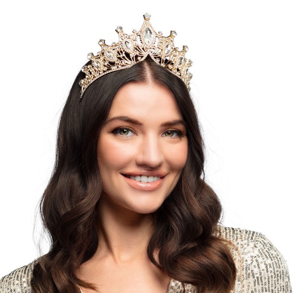 Diadem/Tiara Metall Royal Lady, gold
