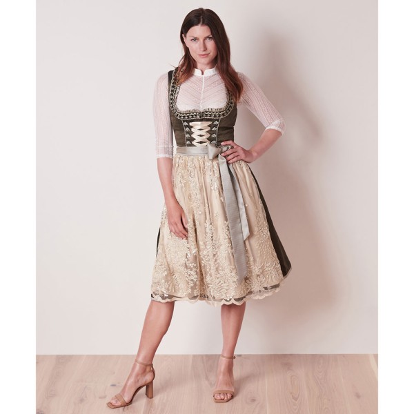Dirndl Magdalena-NN, 70 cm, dunkelgrün