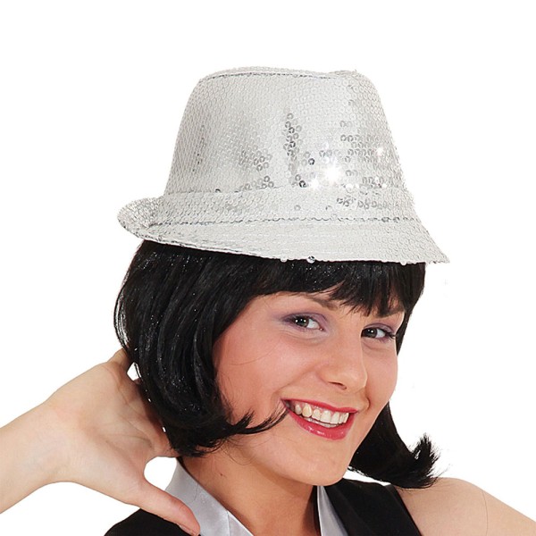 Pailletten Hut Discoqueen