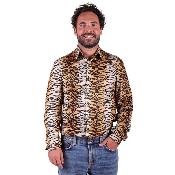 Herren Hemd Roar Tiger