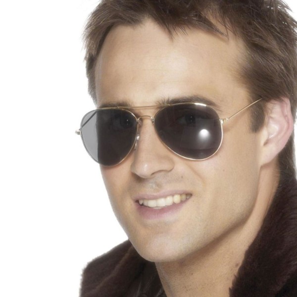 Brille Aviator/Pilot, gold