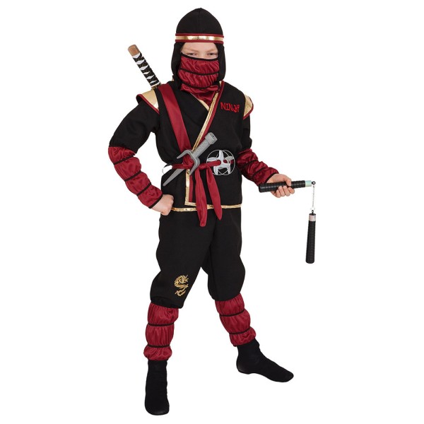 Kinder Kostüm Ninja Kämpfer