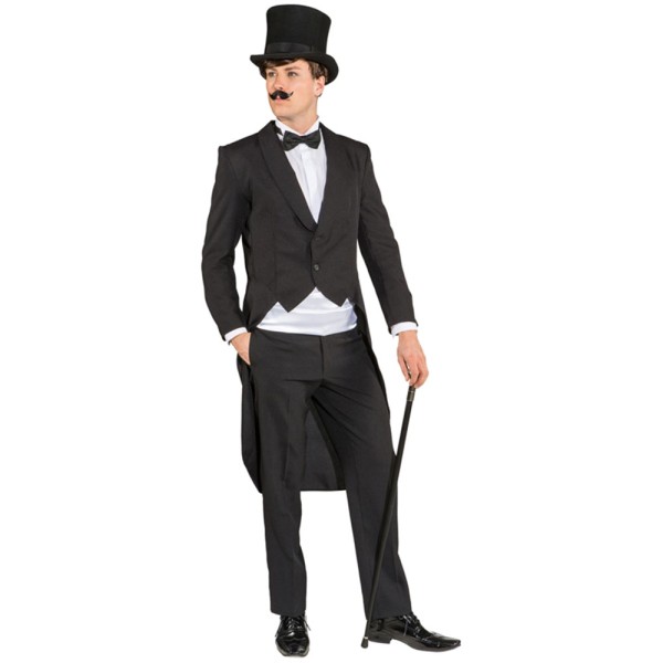 Herren Frack, schwarz
