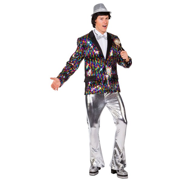 Herren 70's Schlaghose, stretch