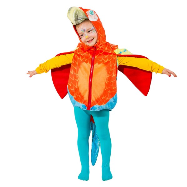 Kinder Weste Papagei