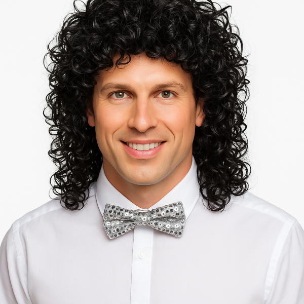 Herren Perücke Popstar, lang, gelockt