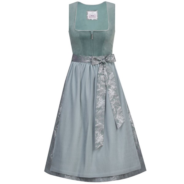 Dirndl Irsee, 70 cm, jade/cloud