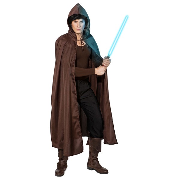 Umhang mit Kapuze, braun