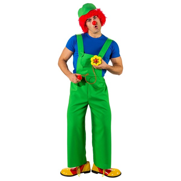 Herren Latzhose, grün