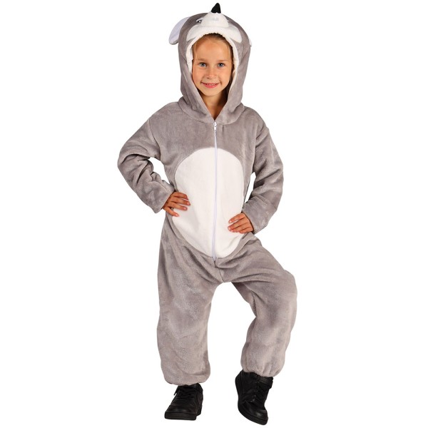 Baby Overall Maus, grau