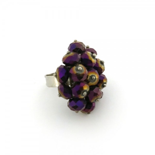Glitzer-Ringe, verstellbar