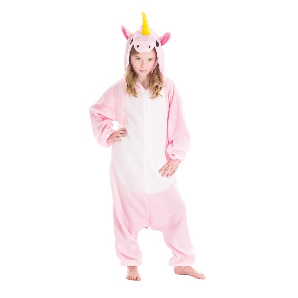 Kinder Kigurumi Einhorn, pink