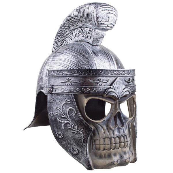 Römerhelm Totenkopf, Altsilber