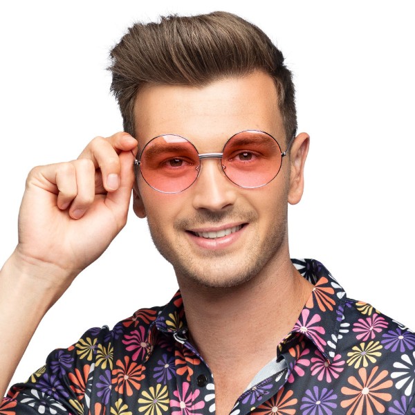 Hippie Brille XL, rosa