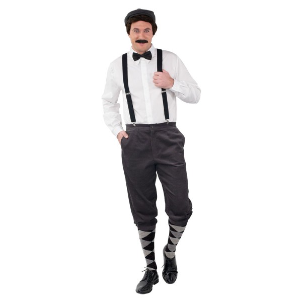 Herren Cord Knickerbocker, anthrazit