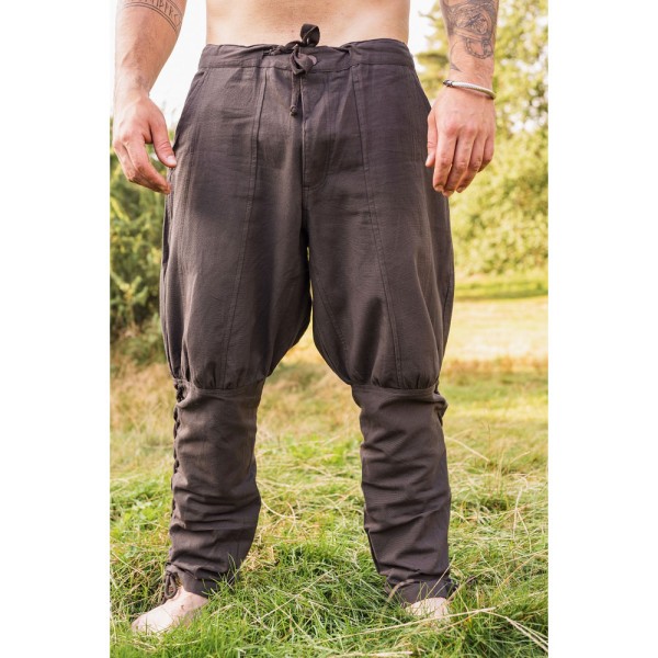 Piraten/Mittelalter Hose mit Beinschnürung Magnus