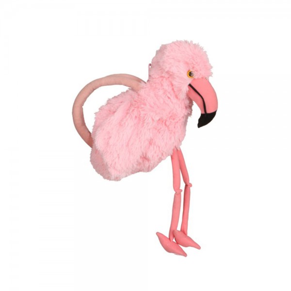 Handtasche Flamingo mit Reissverschlüss