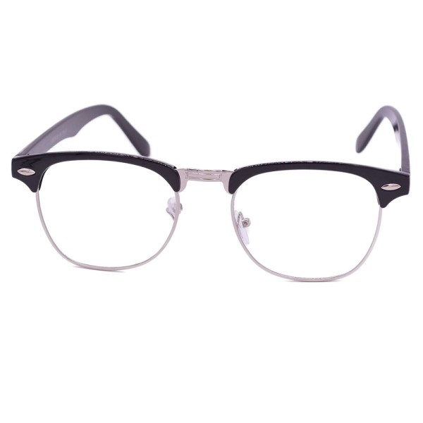 Brille Vintage, Horn, Klarglas