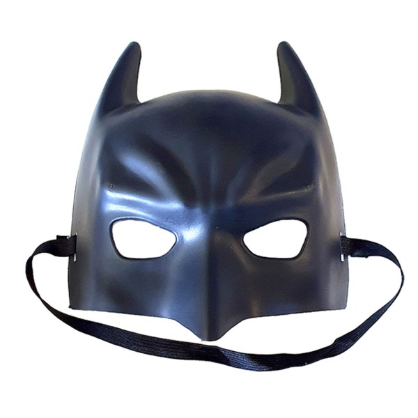 Halbmaske Batmann, schwarz