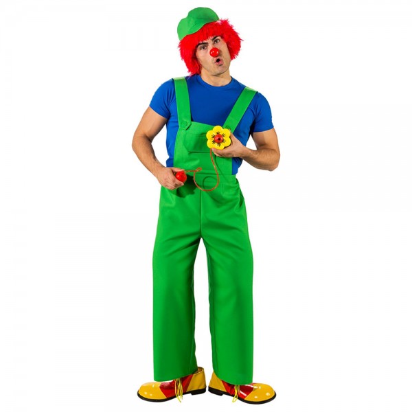 Herren Latzhose, grün