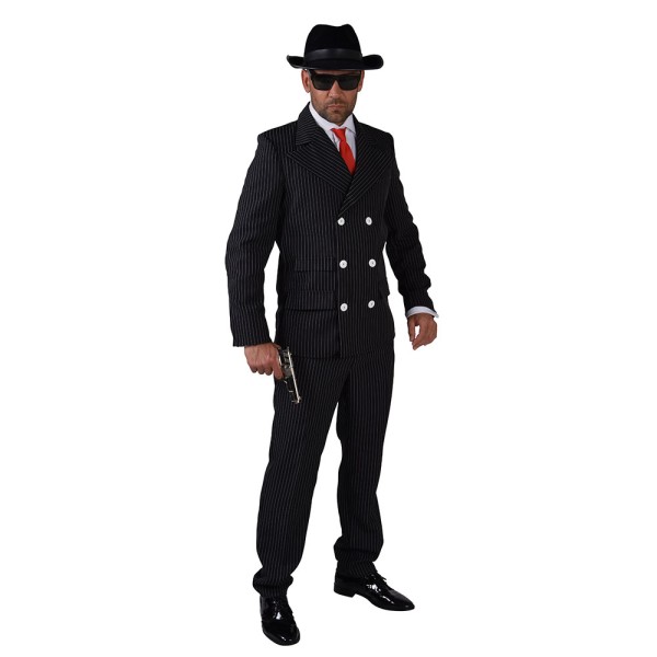 Herren Anzug Gangster, gestreift