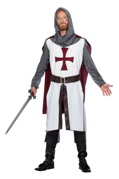 Herren Ritter Kostüm, 2-Teilig
