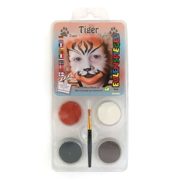 Aqua Schminkfarben-Set Tiger
