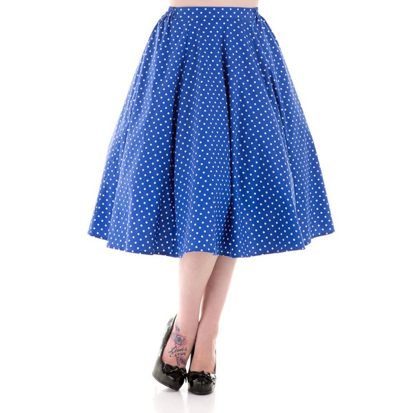 Damenrock 50's Small Polka Dot, gepunktet