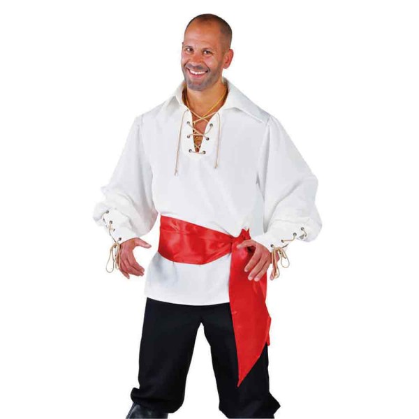 Breiter Schal, Satin